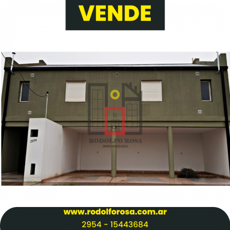 Departamentos de un dormitorio con cochera sobre calle Santiago Álvarez, Santa Rosa, La Pampa