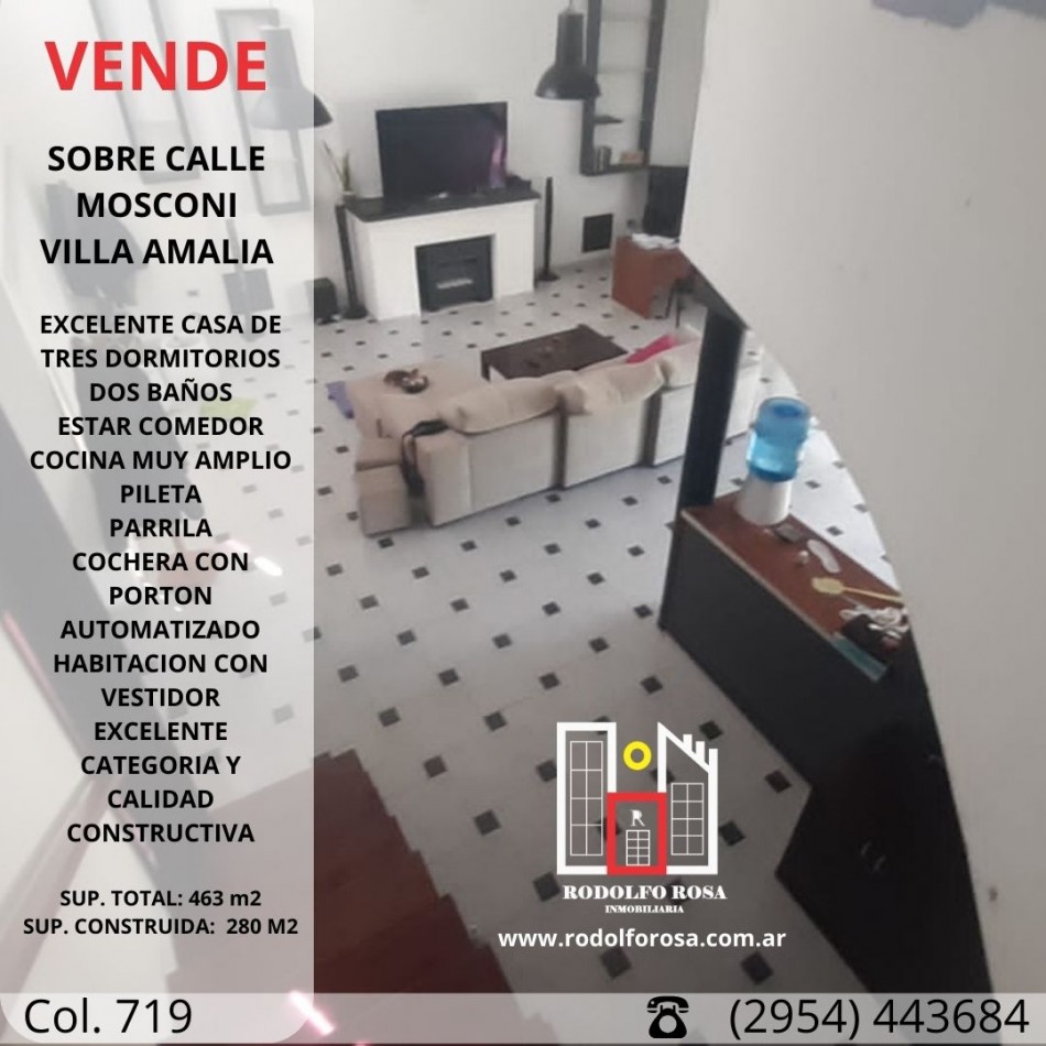 Moderna propiedad de 280 m2 en Villa Amalia, Santa Rosa, La Pampa