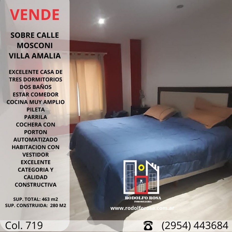 Moderna propiedad de 280 m2 en Villa Amalia, Santa Rosa, La Pampa