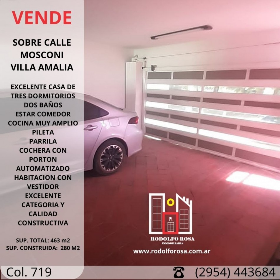 Moderna propiedad de 280 m2 en Villa Amalia, Santa Rosa, La Pampa