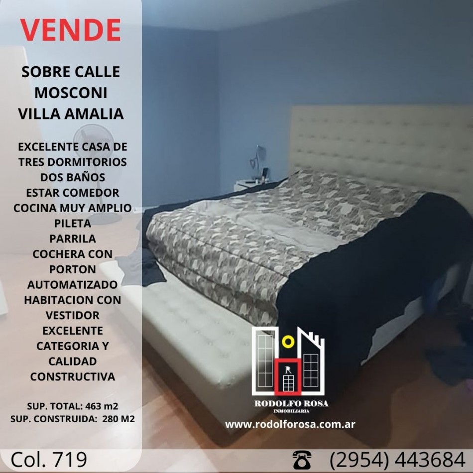 Moderna propiedad de 280 m2 en Villa Amalia, Santa Rosa, La Pampa