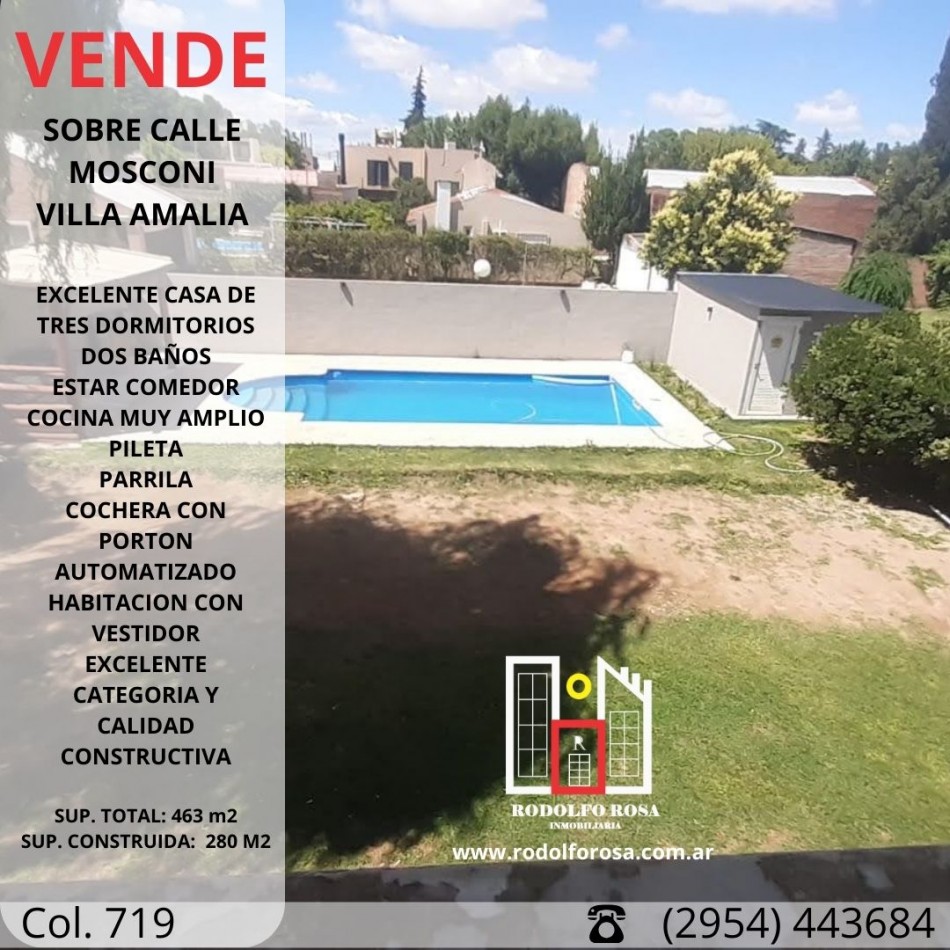 Moderna propiedad de 280 m2 en Villa Amalia, Santa Rosa, La Pampa