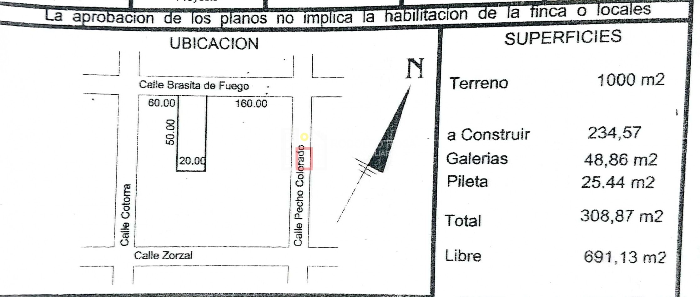 Amplia Casaquinta sobre calle Brasita de Fuego, Lowo Che, Toay