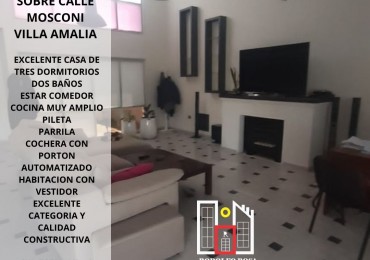 Moderna propiedad de 280 m2 en Villa Amalia, Santa Rosa, La Pampa